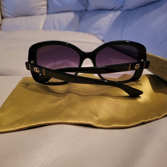 Gucci GG0762S 001 Black Butterfly - Picture 8 of 11